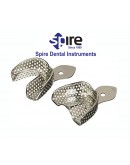 Dental Impression Trays Metal Perforated Autoclavable Stainless Steel