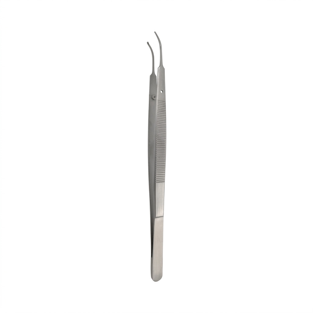 Gerald Koucher Surgical Forceps Curved 17.5 cm