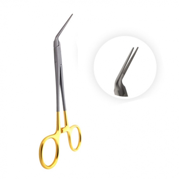 Forceps for removing broken root canal instruments 