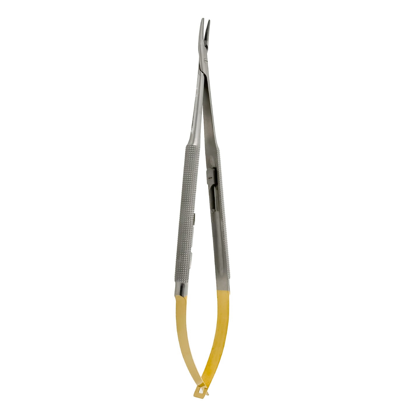 TC Gold Micro Curved Needle Holder 