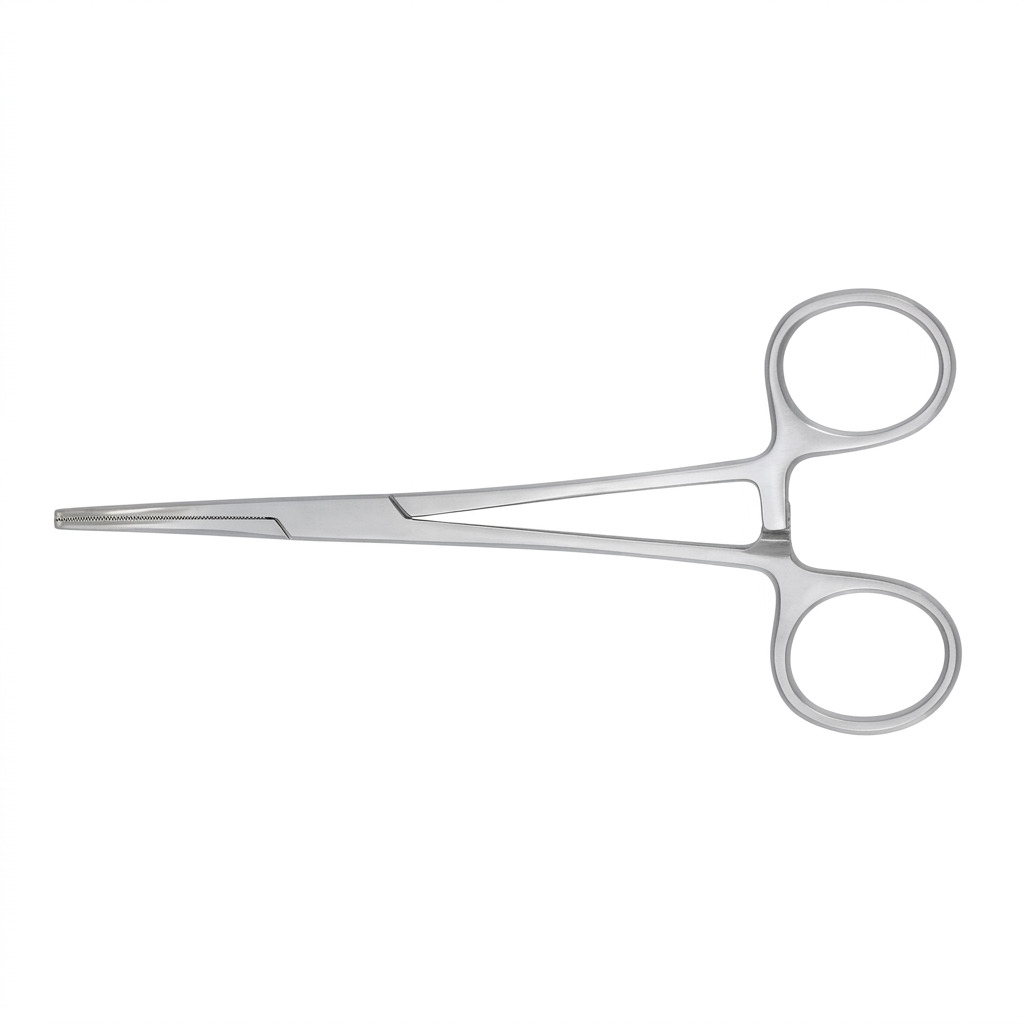 Kocher forceps curved with teeth 2:1 14 cm