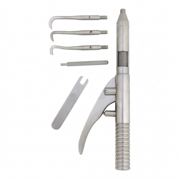 Self-repeating automatic crown hammer set