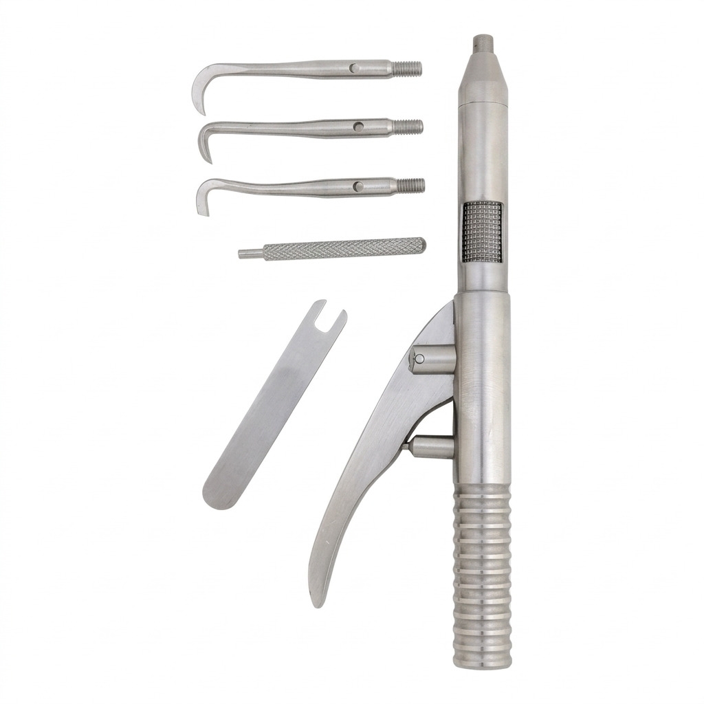 Self-repeating automatic crown hammer set